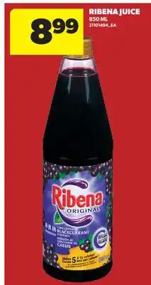 Real Canadian Superstore RIBENA JUICE offer