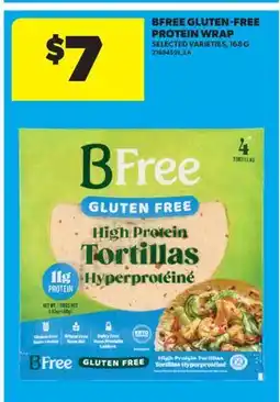Real Canadian Superstore BFREE GLUTEN-FREE PROTEIN WRAP offer