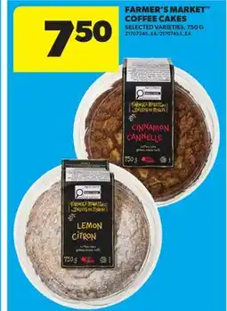 Real Canadian Superstore FARMER'S MARKET COFFEE CAKES offer