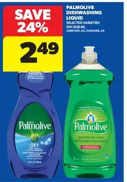 Real Canadian Superstore PALMOLIVE DISHWASHING LIQUID, 591/828 ML offer