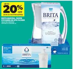 Real Canadian Superstore BRITA MARINA, TAHOE PITCHERS OR 5PK FILTERS offer
