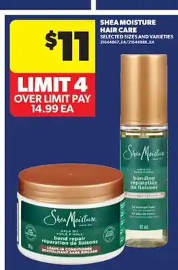 Real Canadian Superstore SHEA MOISTURE HAIR CARE offer