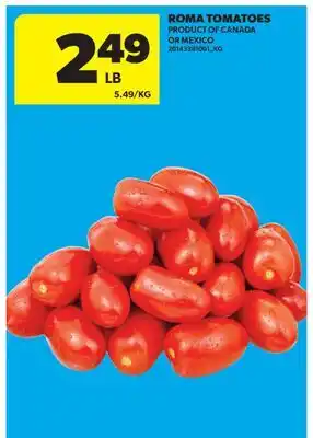 Real Canadian Superstore ROMA TOMATOES offer