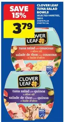 Real Canadian Superstore CLOVER LEAF TUNA SALAD BOWLS offer