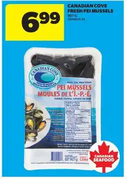 Real Canadian Superstore CANADIAN COVE FRESH PEI MUSSELS offer
