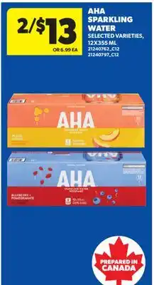 Real Canadian Superstore AHA SPARKLING WATER offer
