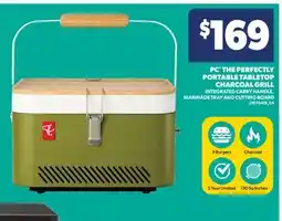 Real Canadian Superstore PC THE PERFECTLY PORTABLE TABLETOP CHARCOAL GRILL offer