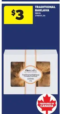 Real Canadian Superstore TRADITIONAL BAKLAVA offer