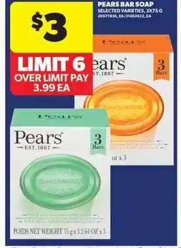 Real Canadian Superstore PEARS BAR SOAP offer