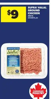 Real Canadian Superstore SUFRA HALAL GROUND CHICKEN offer