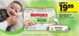 Real Canadian Superstore HUGGIES 9X/10X BABY WIPES, 504-600' S offer