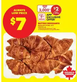 Real Canadian Superstore BUTTER CROISSANTS, 12'S offer