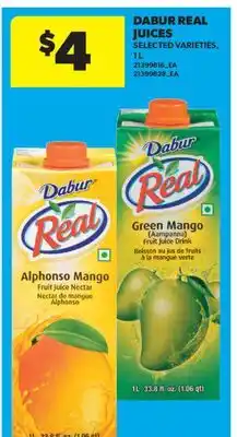 Real Canadian Superstore DABUR REAL JUICES offer