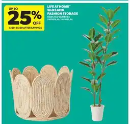 Real Canadian Superstore LIFE AT HOME SILKS AND FASHION STORAGE offer
