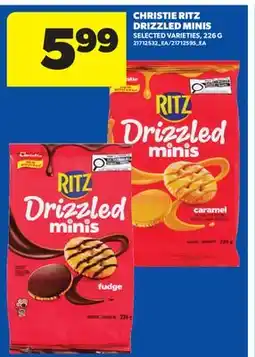 Real Canadian Superstore CHRISTIE RITZ DRIZZLED MINIS offer