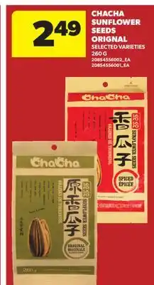 Real Canadian Superstore CHACHA SUNFLOWER SEEDS ORIGNAL offer