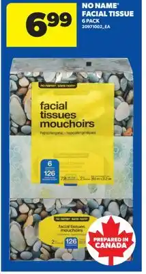 Real Canadian Superstore NO NAME FACIAL TISSUE offer