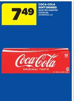 Real Canadian Superstore COCA-COLA SOFT DRINKS offer