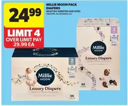Real Canadian Superstore MILLIE MOON PACK DIAPERS offer