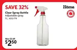 Home Hardware Clear Spray Bottle offer