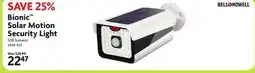 Home Hardware Bionic Solar Motion Security Light offer