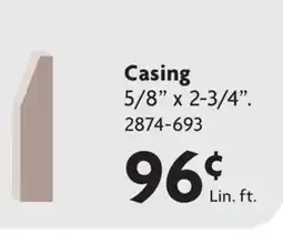 Home Hardware Bevel Moulding Casing offer