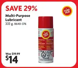 Home Hardware Multi-Purpose Lubricant offer