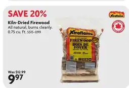 Home Hardware Kiln-Dried Firewood offer