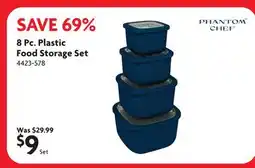 Home Hardware 8 Pc. Plastic Food Storage Set offer