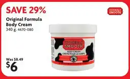 Home Hardware Original Formula Body Cream offer