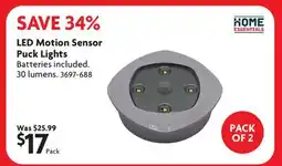 Home Hardware LED Motion Sensor Puck Lights offer