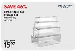 Home Hardware 8 Pc. Fridge Food Storage Set offer