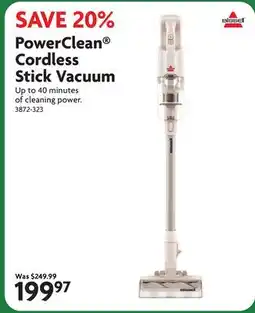 Home Hardware PowerClean Cordless Stick Vacuum offer