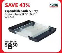 Home Hardware Expandable Cutlery Tray offer