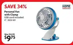 Home Hardware Personal Fan with Clamp offer