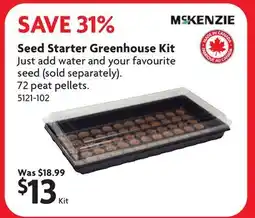 Home Hardware Seed Starter Greenhouse Kit offer