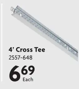 Home Hardware 4' Cross Tee offer