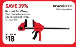 Home Hardware Ratchet Bar Clamp offer