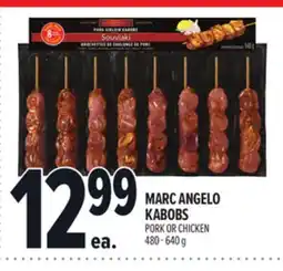 Metro MARC ANGELO KABOBS offer