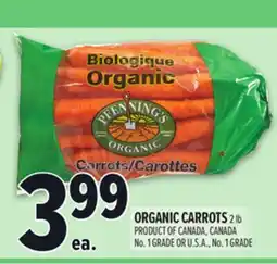 Metro ORGANIC CARROTS offer