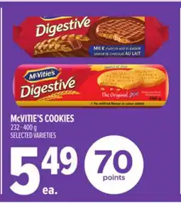 Metro MCVITIE'S COOKIES offer