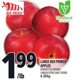 Metro LARGE RED PRINCE APPLES offer