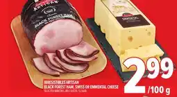 Metro IRRESISTIBLES ARTISAN BLACK FOREST HAM, SWISS OR EMMENTAL CHEESE offer