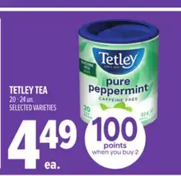 Metro TETLEY TEA offer