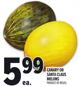 Metro CANARY OR SANTA CLAUS MELONS offer