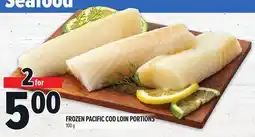 Metro FROZEN PACIFIC COD LOIN PORTIONS offer