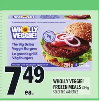 Metro WHOLLY VEGGIE! FROZEN MEALS offer