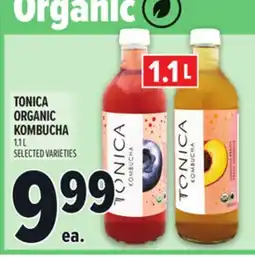 Metro TONICA ORGANIC KOMBUCHA offer