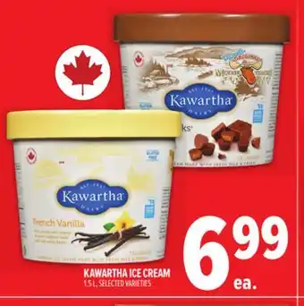Metro KAWARTHA ICE CREAM offer