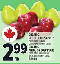 Metro ORGANIC RED DELICIOUS APPLES offer